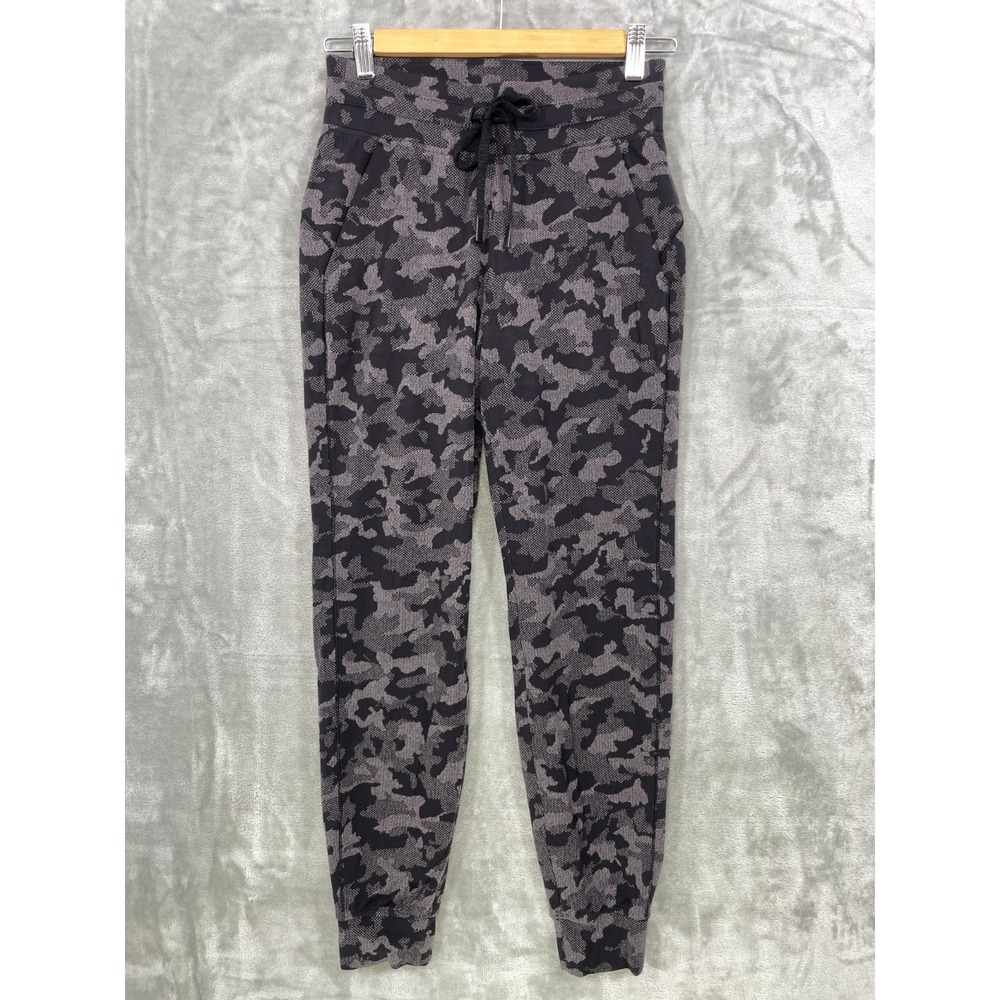 LULULEMON Ready to Rulu Camo Jogger Women's Size 4 Gray Active‎ LW5DA4S